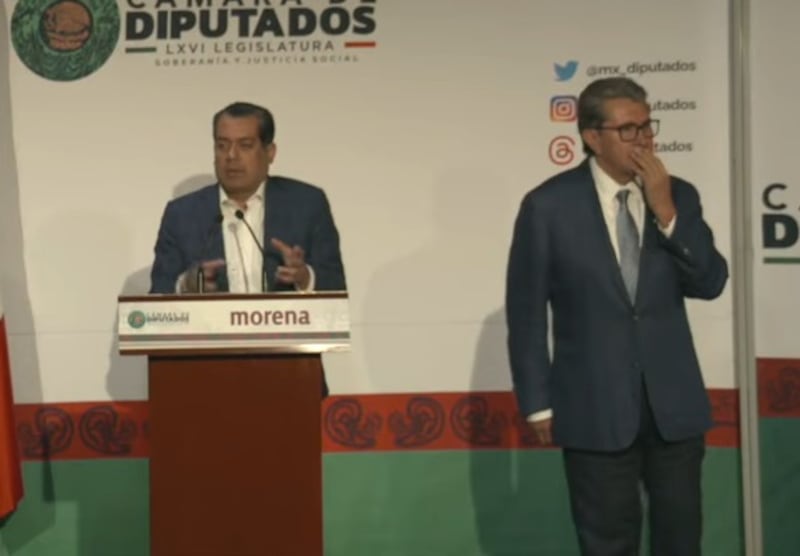 Sergio Gutiérrez Luna y Ricardo Monreal