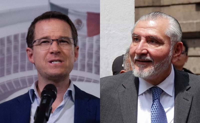 Ricardo Anaya y Adán Augusto López