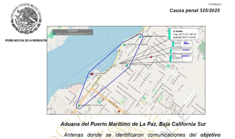 Trabajos de inteligencia revelaron el patrón de movimientos de los principales operadores de la red de huachicol fiscal, trazando un mapa que conectaba a ejecutivos de empresas fantasma con siete aduanas marítimas. Huachicol Fiscal