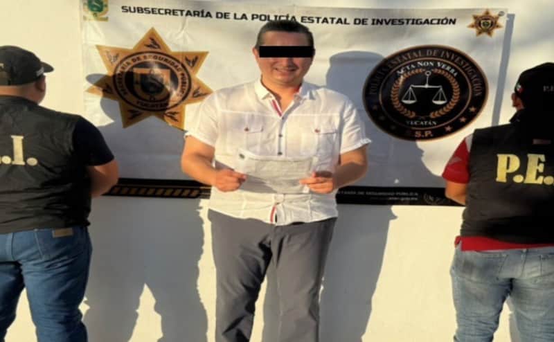 Rafael Echazarreta Torres, presidente del PRI en Mérida Rafael Echazarreta Torres, presidente del PRI en Mérida, es detenido por fraude