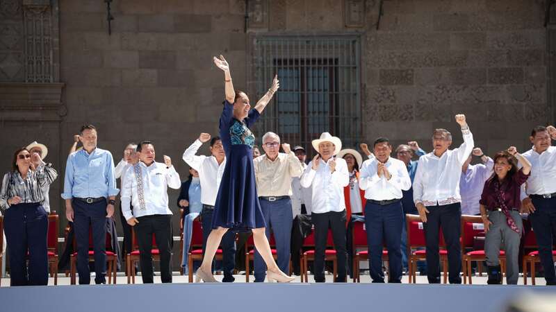 Ellos fueron los opositores que apoyaron a Sheinbaum en mensaje contra aranceles de Trump. Ellos fueron los opositores que apoyaron a Sheinbaum en mensaje contra aranceles de Trump.