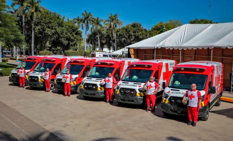 Ambulancias de la Cruz Roja