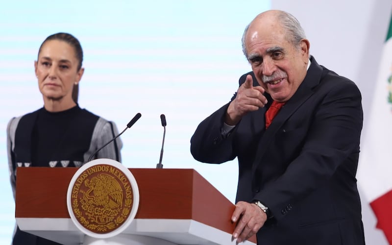Claudia Sheinbaum y Pablo Gómez