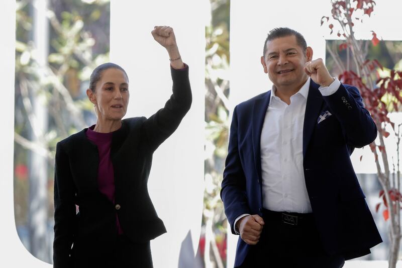 Armenta y Sheinbaum