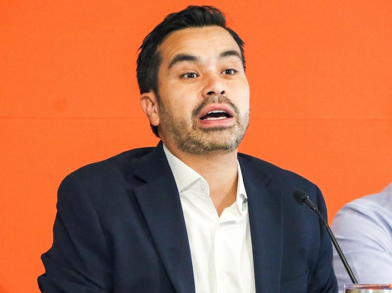 Jorge Álvarez Máynez, dirIgente del Movimiento Ciudadano. Jorge Álvarez Máynez