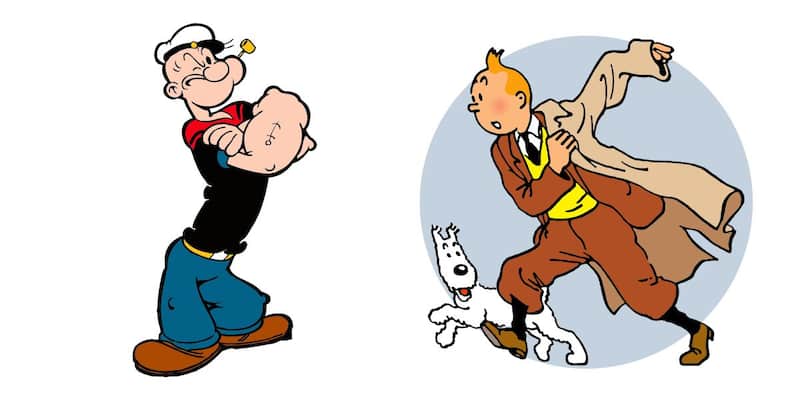 Entre los personajes que debutaron en 1929 y ahora entran al dominio público se encuentran: Popeye el Marino y Tintín. Descubre las obras estadounidenses de 1929 que pasan al dominio público en 2025, incluyendo libros, películas, música y personajes icónicos.