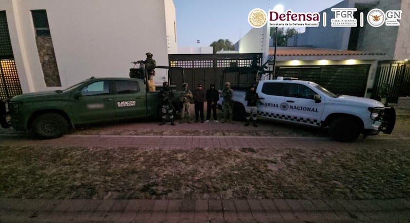 Detención de "El Charro", presunto líder del CJNG en Aguascalientes