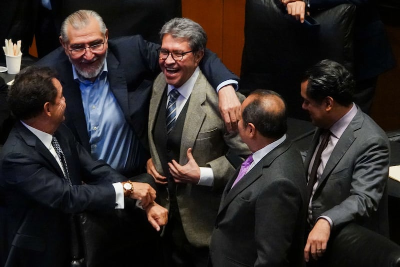 Ricardo Monreal y Adán Augusto López, coordinadores de Morena