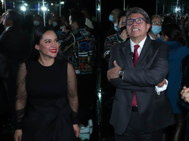 La alcaldesa de Cuauhtémoc Sandra Cuevas, el senador Ricardo Monreal. La alcaldesa de Cuauhtémoc Sandra Cuevas, el senador Ricardo Monreal.
