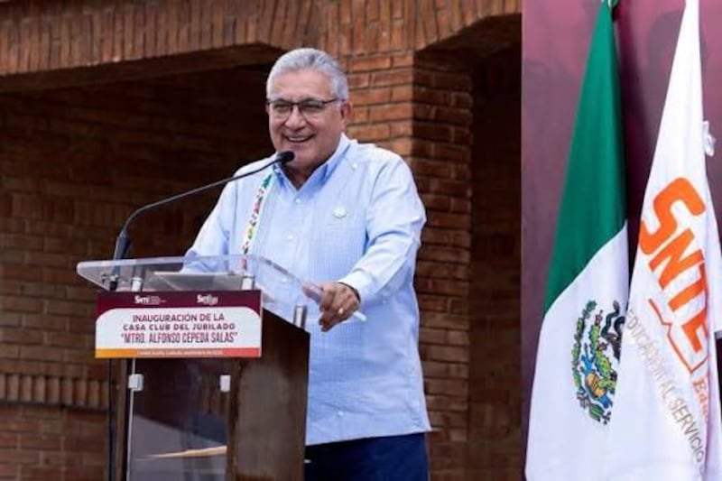 Alfonso Cepeda Salas, líder del SNTE
