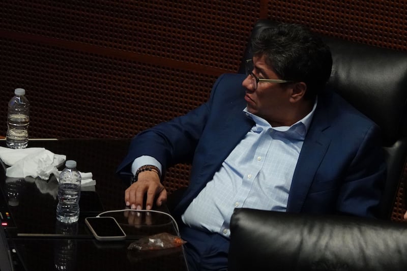 El senador de Morena, Saúl Monreal. Saúl Monreal