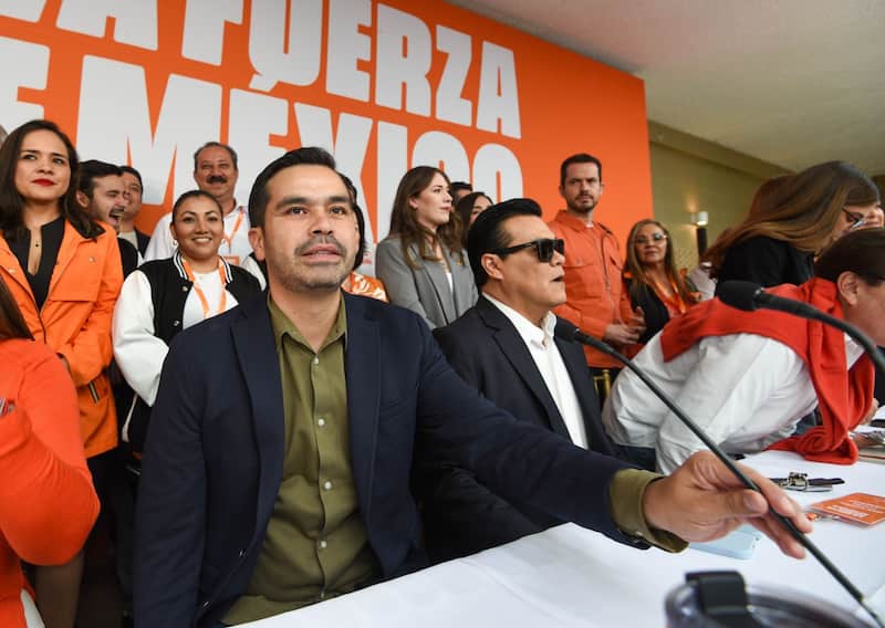 El dirigente de MC señaló que no están en negociaciones para una alianza El dirigente de MC, Jorge Álvarez Máynez