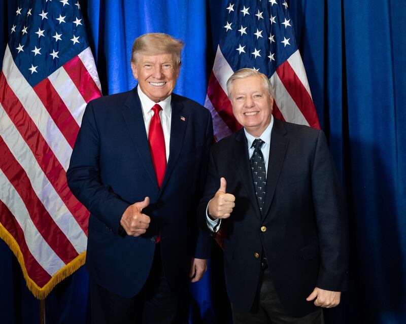 Trump y Graham