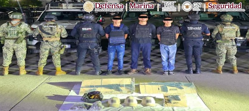 Extorsionadores detenidos en Tabasco