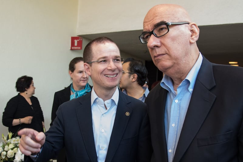 Ricardo Anaya y Dante Delgado