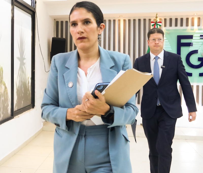 Bertha Alcalde y Pablo Vázquez