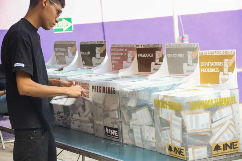 Votación en las elecciones del 2 de junio Las elecciones de este 2024 fueron de las más grandes en las historia del país