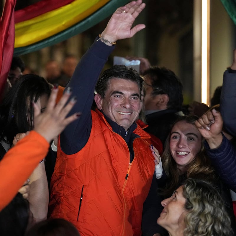 Rodrigo Paz, candidato ganador en Bolivia. Elecciones Bolivia