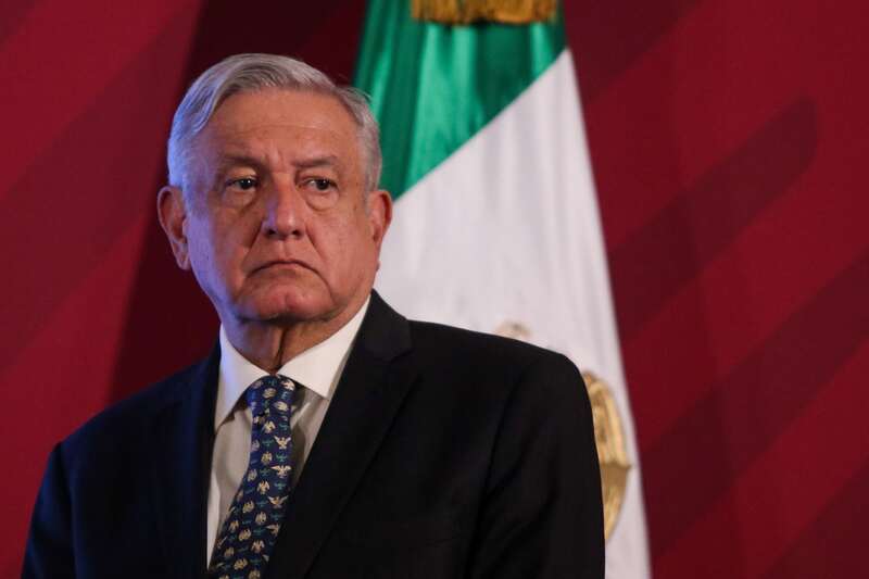 Andrés Manuel López Obrador, expresidente de México, durante una de sus conferencia matutina. Imagen promocional