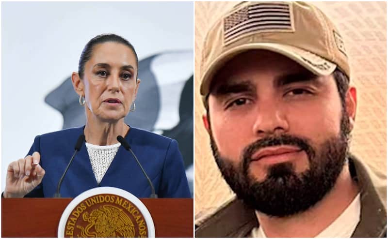 México busca la extradición de 'Mini Lic' Imágenes de Sheinbaum y Dámaso