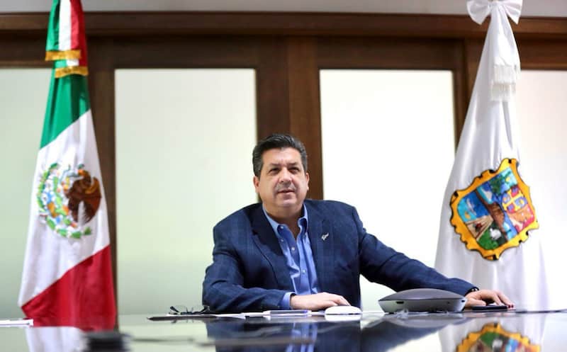 El exgobernador de Tamaulipas cuenta con órdenes de aprehensión en México Francisco Javier García Cabeza de Vaca participó en una reunión vía remota con gobernadores y Olga Sánchez Cordero, titular de Segob.