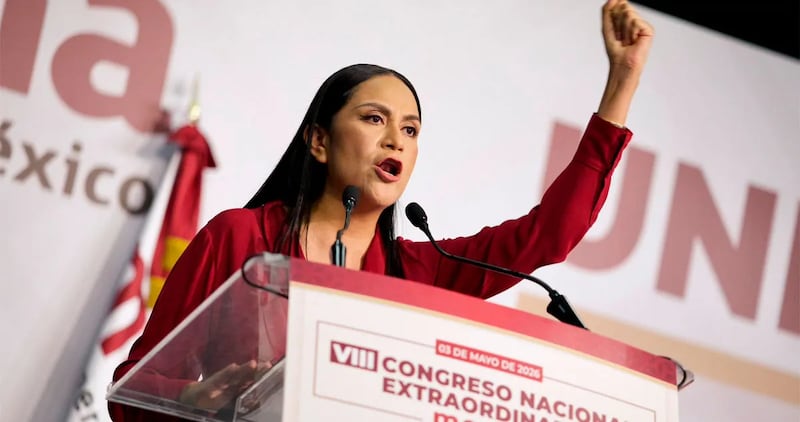 La presidenta de Morena Ariadna Montiel