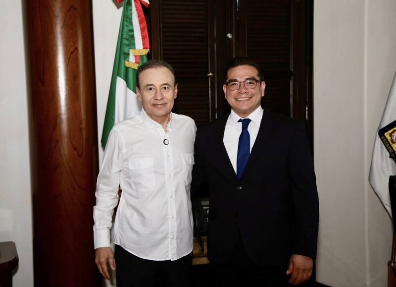 Alfonso Durazo y Luis Rogelio Piñeda Taddei