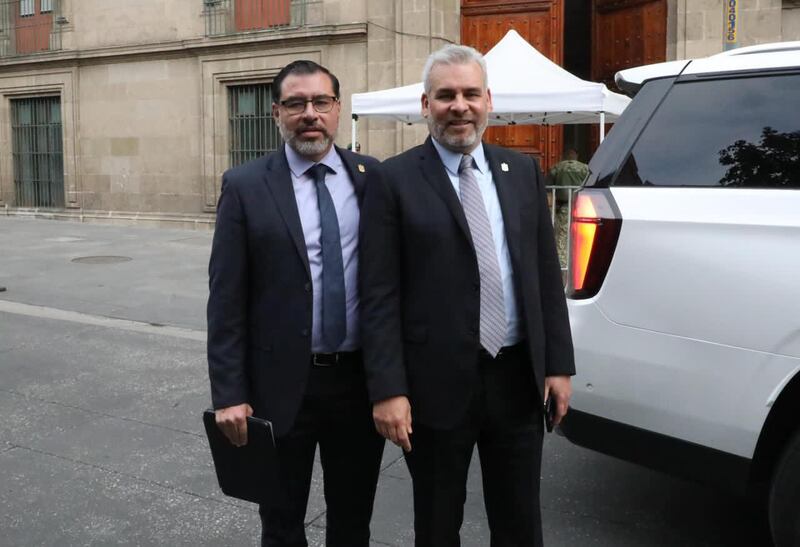 Juan Carlos Oseguera Cortés y Alfredo Ramírez Bedolla