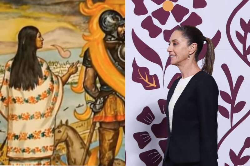 Claudia Sheinbaum habla de Malinche Claudia Sheinbaum habla de Malinche