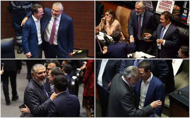 Panistas con Adán Augusto