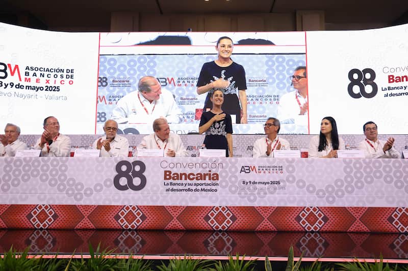 convención bancaria sheinbaum en la convención