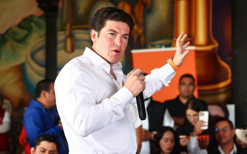 El gobernador dejará su cargo en el 2027 cuando se den las próximas elecciones El gobernador del estado de Nuevo León, Samuel García