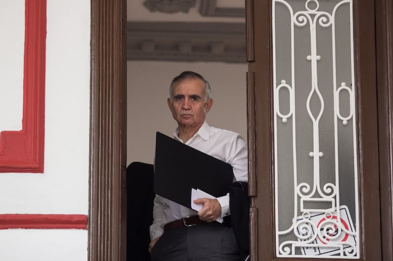 Alfonso Romo en Casa de transición