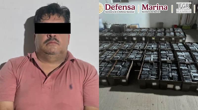 Detienen a un sujeto que transportaba droga en un tráiler El hombre conducía el vehículo