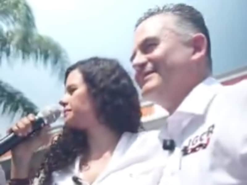 Luisa Alcalde acompaña a Igor Rojí en campaña en Orizaba Luisa Alcalde acompaña a Igor Rojí en campaña en Orizaba