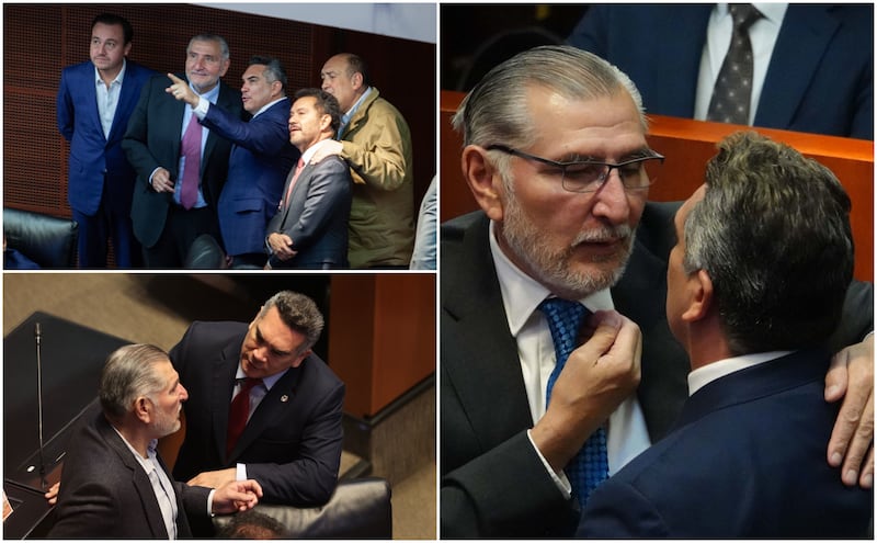 Priistas con Adán Augusto López