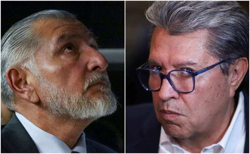 Los coordinadores parlamentarios, Ricardo Monreal y Adán Augusto, no apoyaban la “ley espía” en 2014. Imágen de Adán Augusto López y Ricardo Monreal.