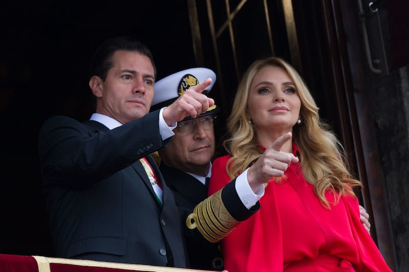 Enrique Peña Nieto y Angélica Rivera