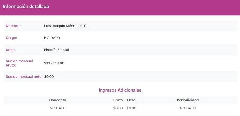 Sueldo Exfiscal Jalisco