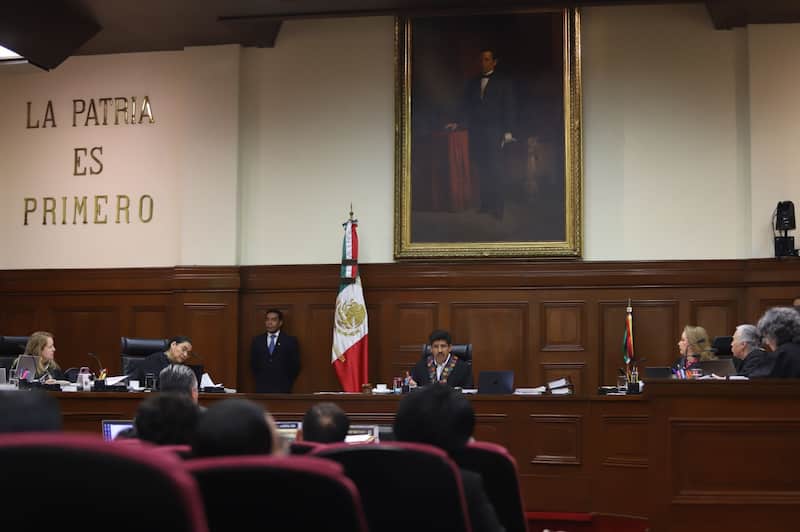 Ministros y ministras de la Corte. Este jueves se llevó a cabo la primera sesión de los integrantes de la nueva Suprema Corte de Justicia de la Nación.