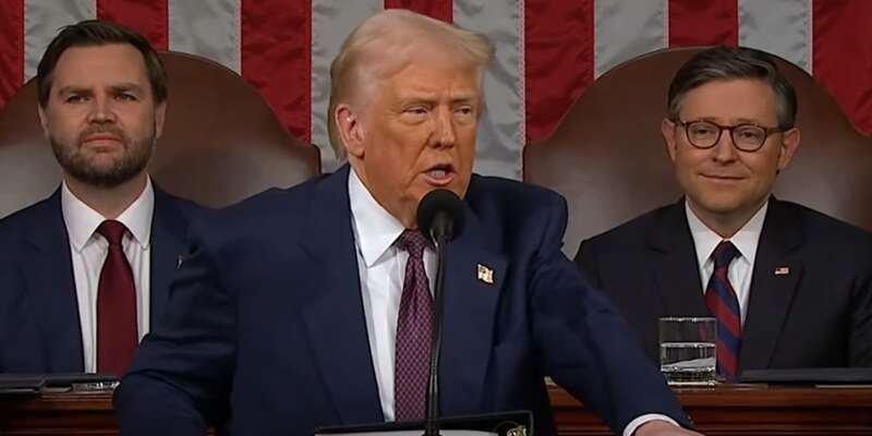 El presidente Donald Trump se dirige al Congreso en una sesión conjunta para marcar las prioridades de su administración en su nuevo mandato. Imagen promocional