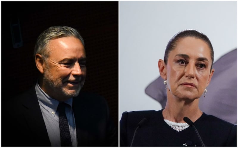 Alfonso Ramírez Cuéllar y Claudia Sheinbaum