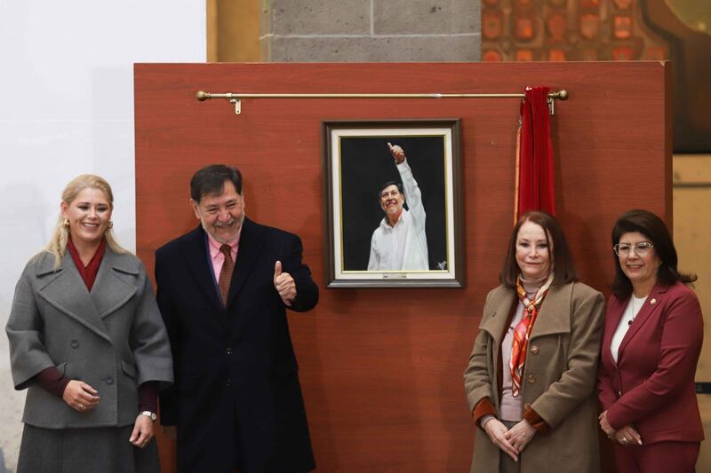 Retrato Gerardo Fernandez Noroña