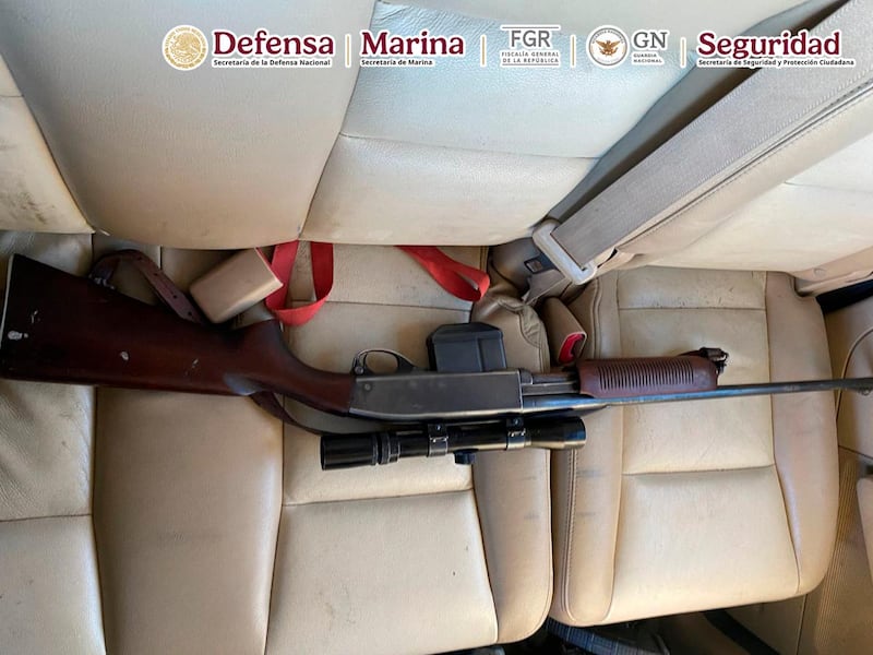 Aseguramiento armas Tijuana Aseguramiento armas Tijuana