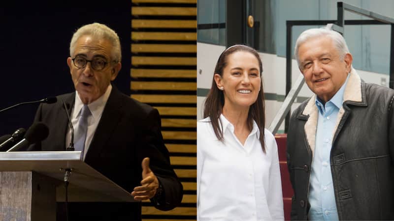 Zedillo pide a Sheinbaum que hable sobre los beneficios de AMLO en su retiro. Zedillo pide a Sheinbaum que hable sobre los beneficios de AMLO en su retiro.