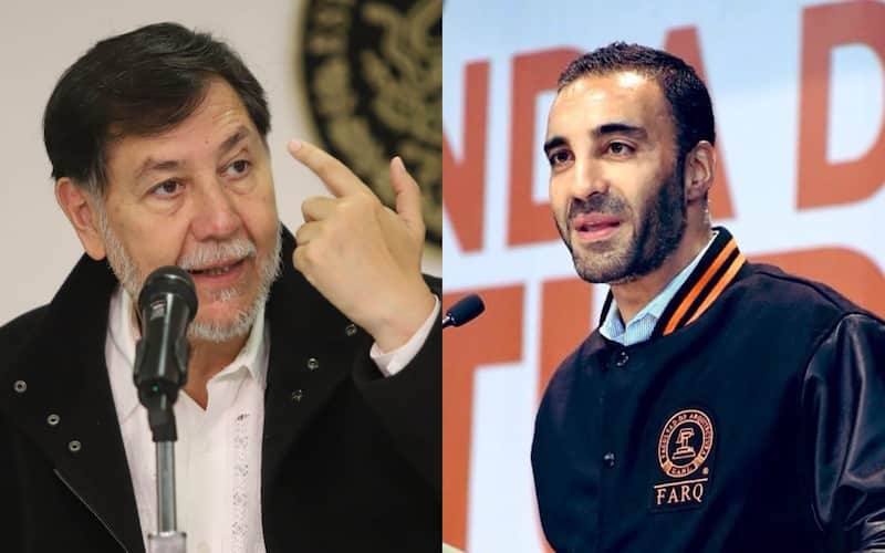 El senador aseguro que el empresario ha perdido la razón El senador de Morena, Gerardo Fernández Noroña y el empresario Simón Levy