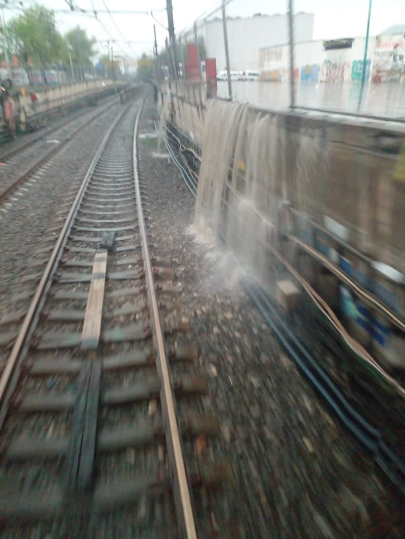 Inundación en Línea A