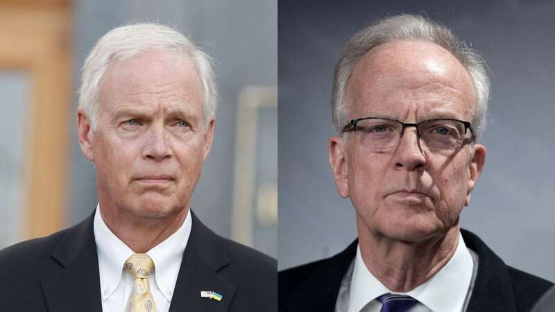 Ron Johnson y Jerry Moran muestran preocupación ante las medidas arancelarias de Trump. Ron Johnson y Jerry Moran, senadores republicanos.
