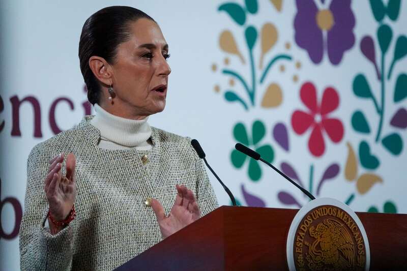 Claudia Sheinbaum, presidenta de México. La presidenta aclaró que la Agencia Espacial Mexicana no desaparecerá.