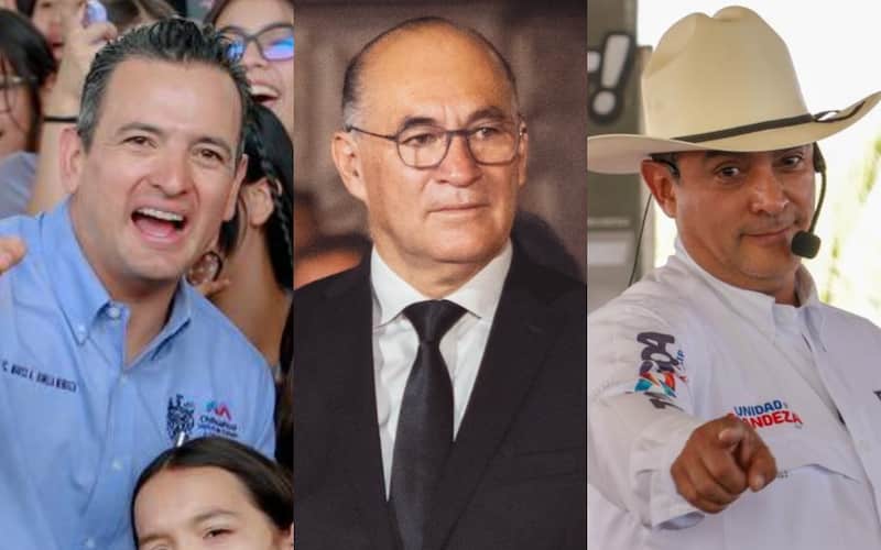Los alcaldes de oposición fueron quienes recibieron mejor evaluación que los morenistas Los alcaldes opositores Marco Bonilla, Enrique Galindo y Toño Ochoa en eventos públicos.